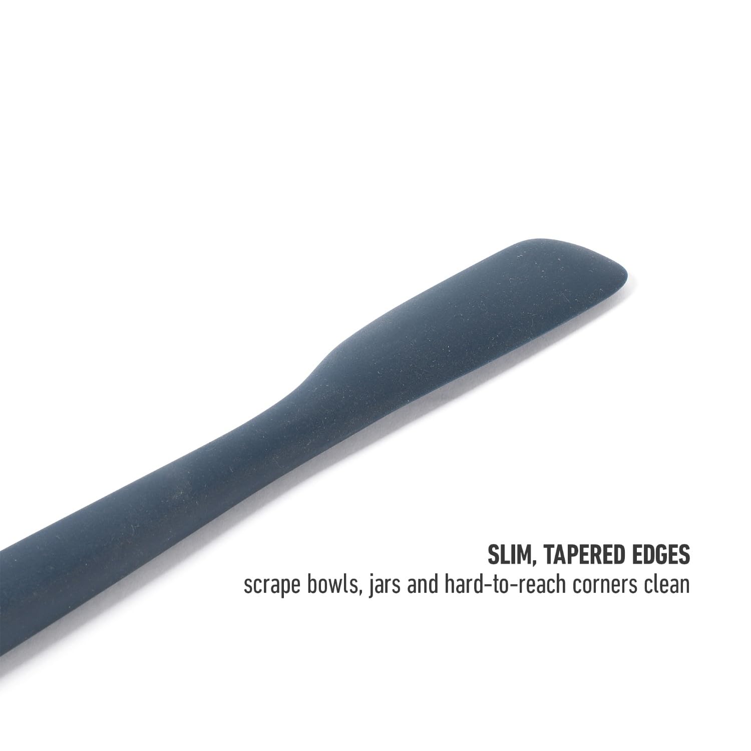 Calphalon Edge Silicone Flexible 9" Jar Scraper - Navy Blue - Image 5