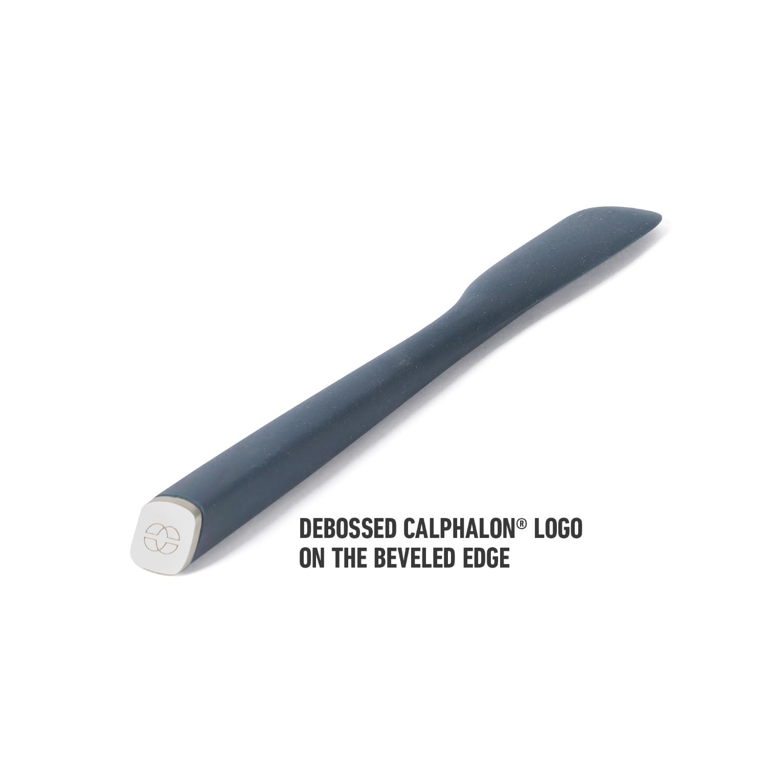 Calphalon Edge Silicone Flexible 9" Jar Scraper - Navy Blue - Image 7