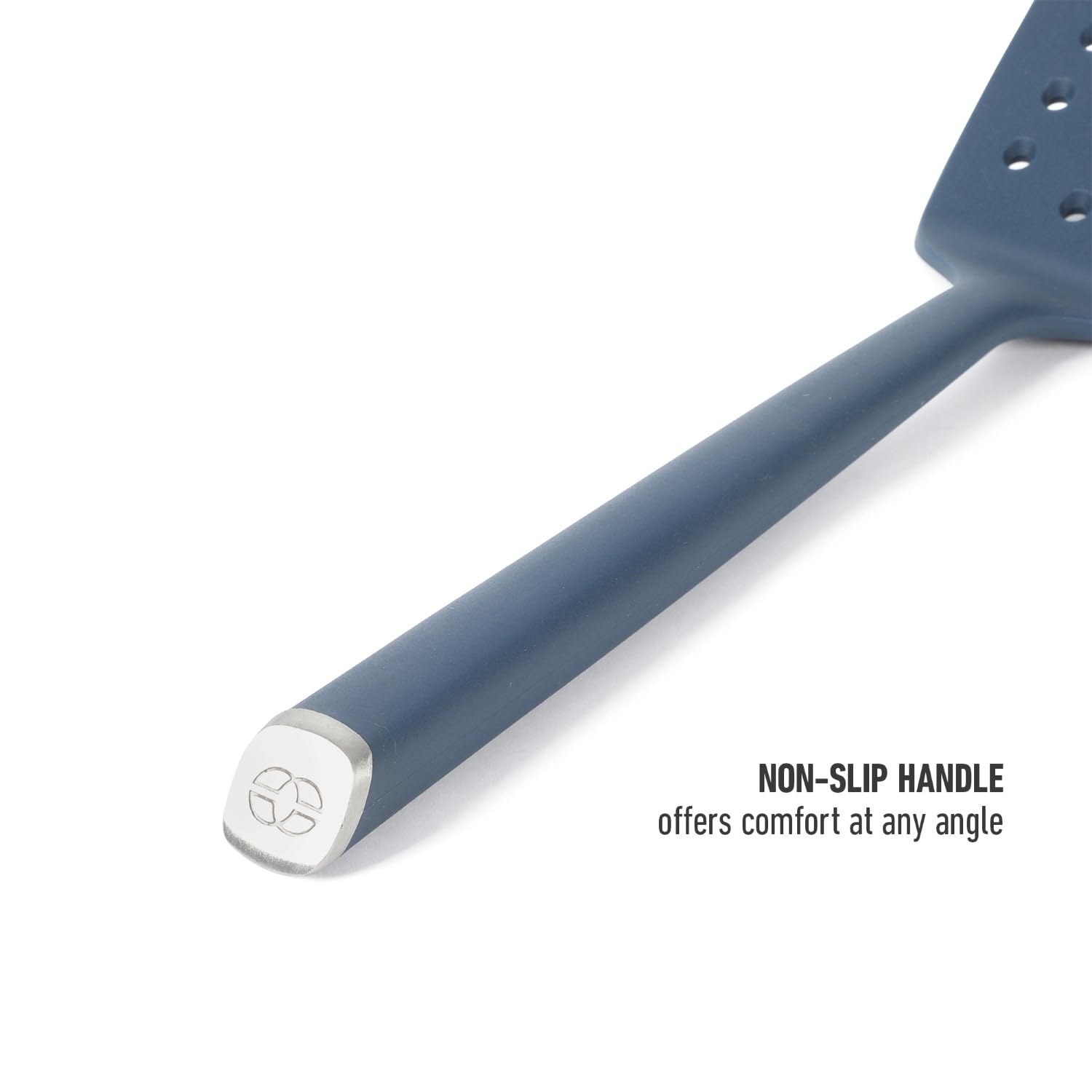 Calphalon Edge Silicone Flexible Slotted Turner - Navy Blue - Image 7
