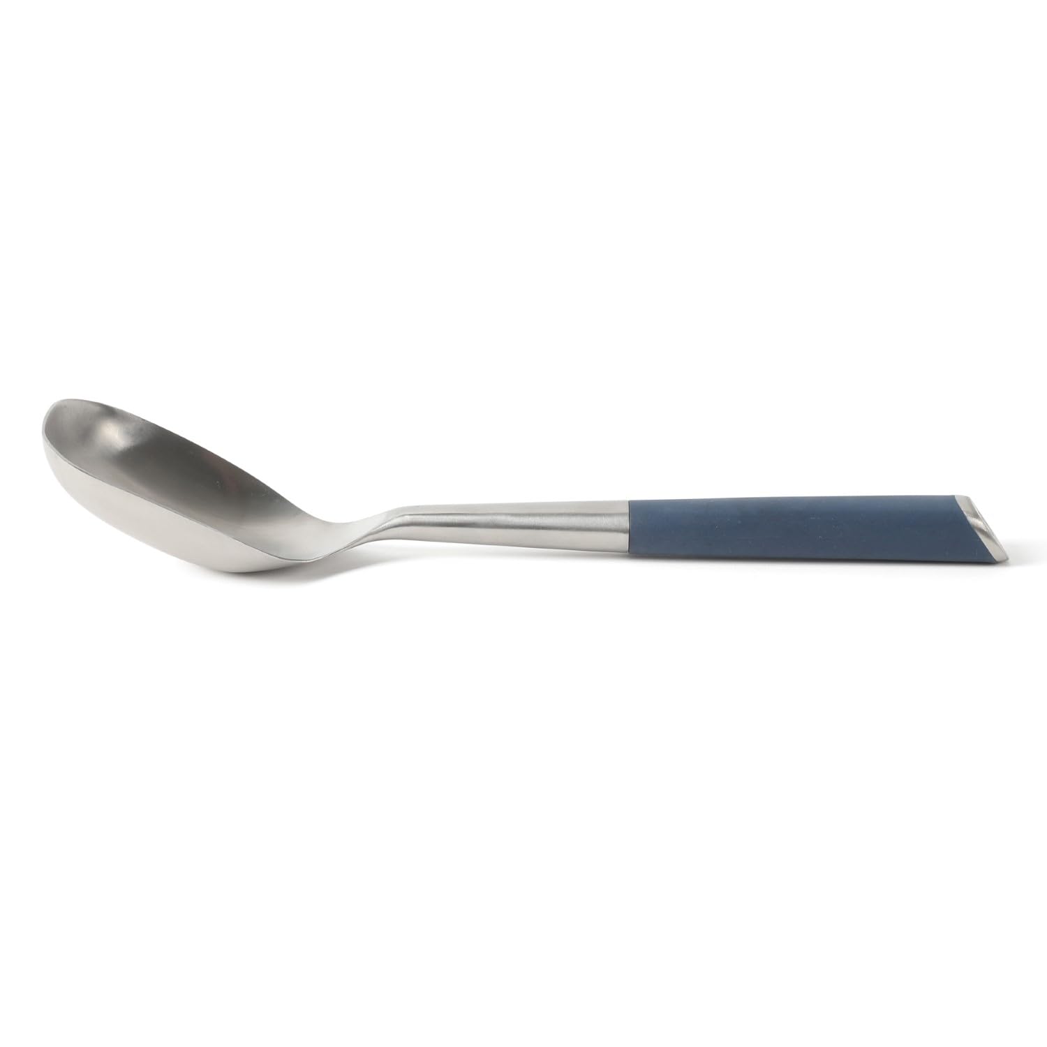 Calphalon Edge Stainless Steel Kitchen Spoon - Navy Blue - Image 8