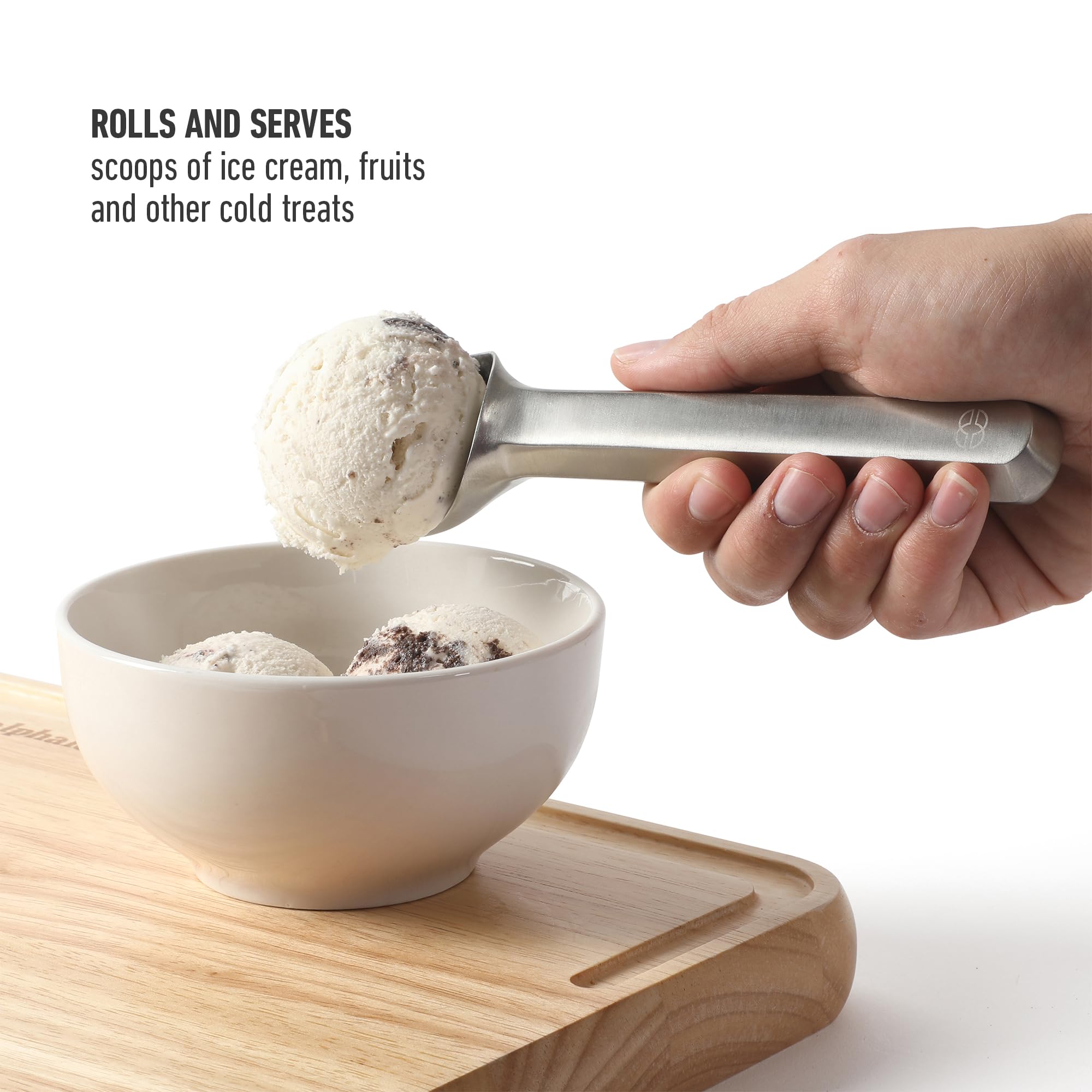 Calphalon Prime Stainless Steel Ice Cream Scoop - Image 4