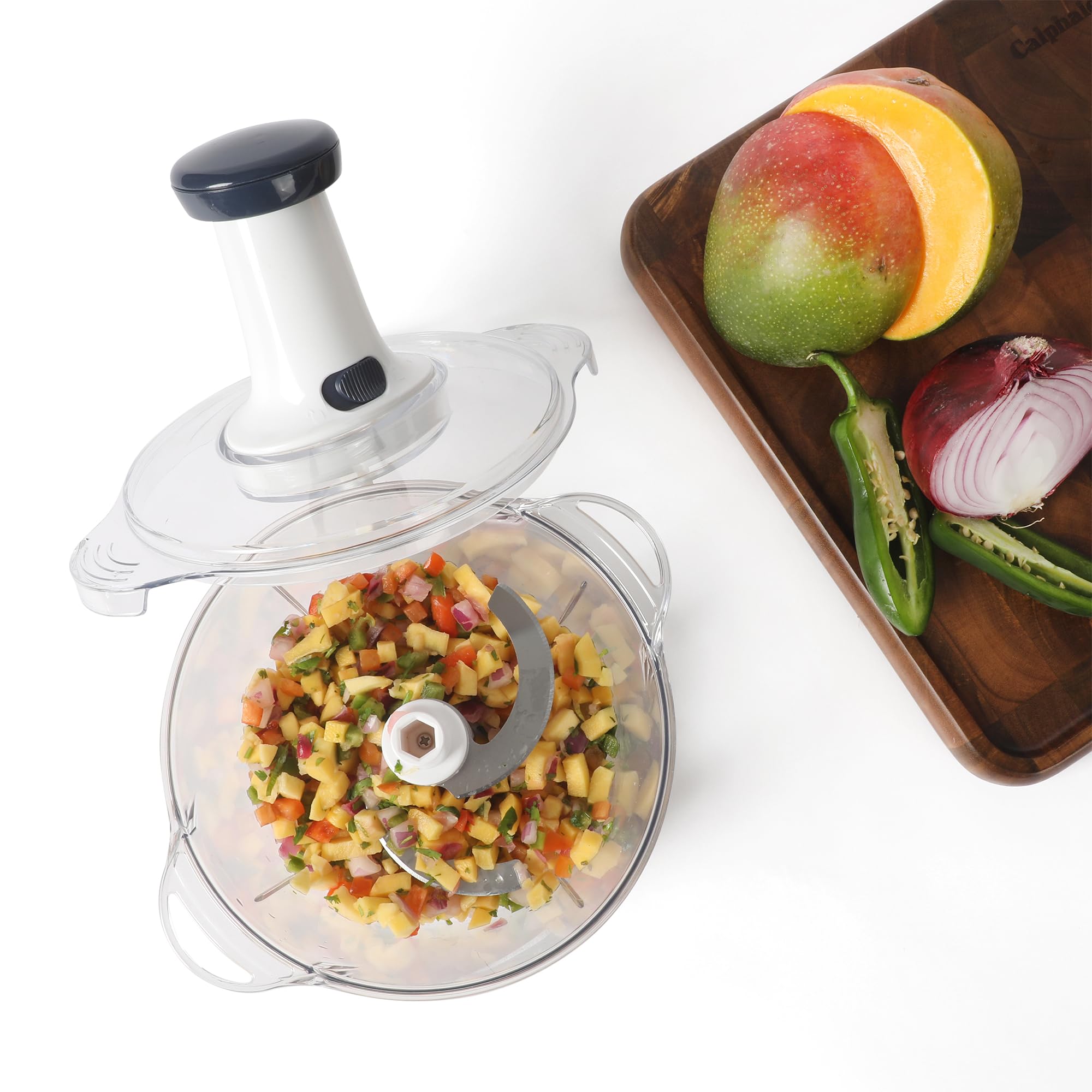 Calphalpn Aero Manual Large Vegetable and Food Chopper and Processor - Image 6