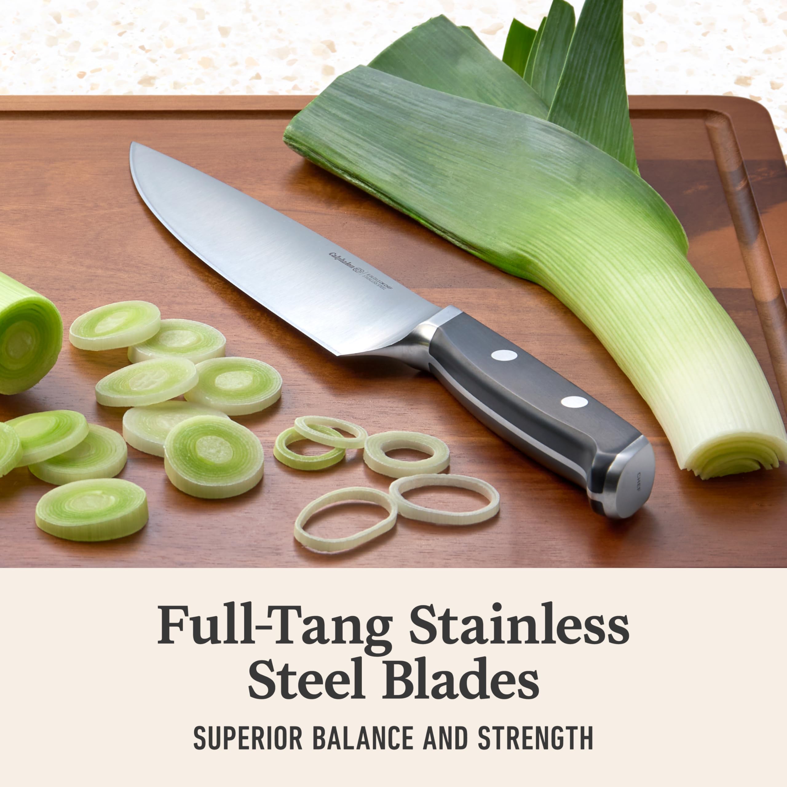 Premier by Calphalon® 15-Piece Knife Set with SharpIN™ Edgetech - Image 4